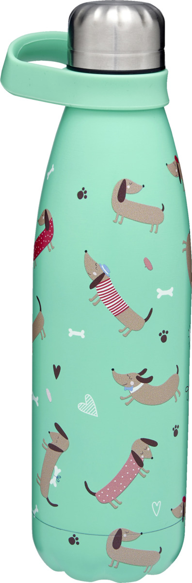 Bild 1 von IDEENWELT Edelstahl-Trinkflasche Hunde