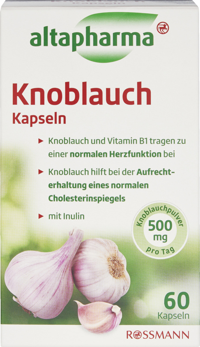 Bild 1 von altapharma Knoblauch Kapseln