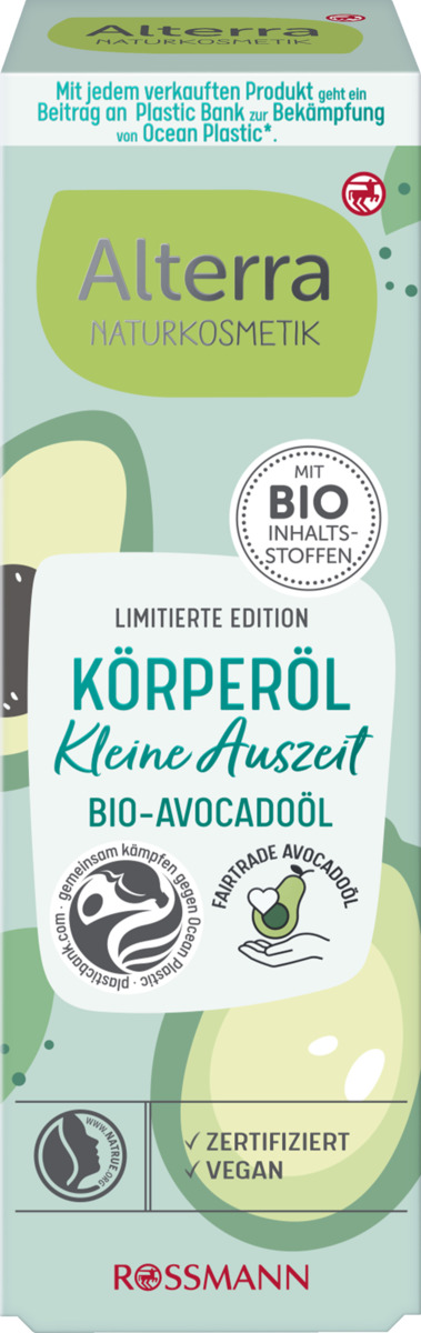 Bild 1 von Alterra NATURKOSMETIK Körperöl Bio-Avocadoöl
