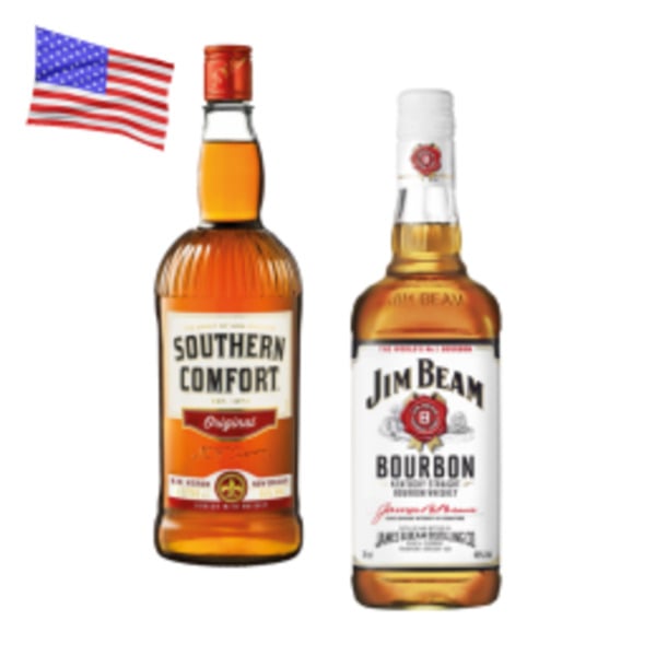 Bild 1 von Jim Beam Whiskey oder Southern Comfort