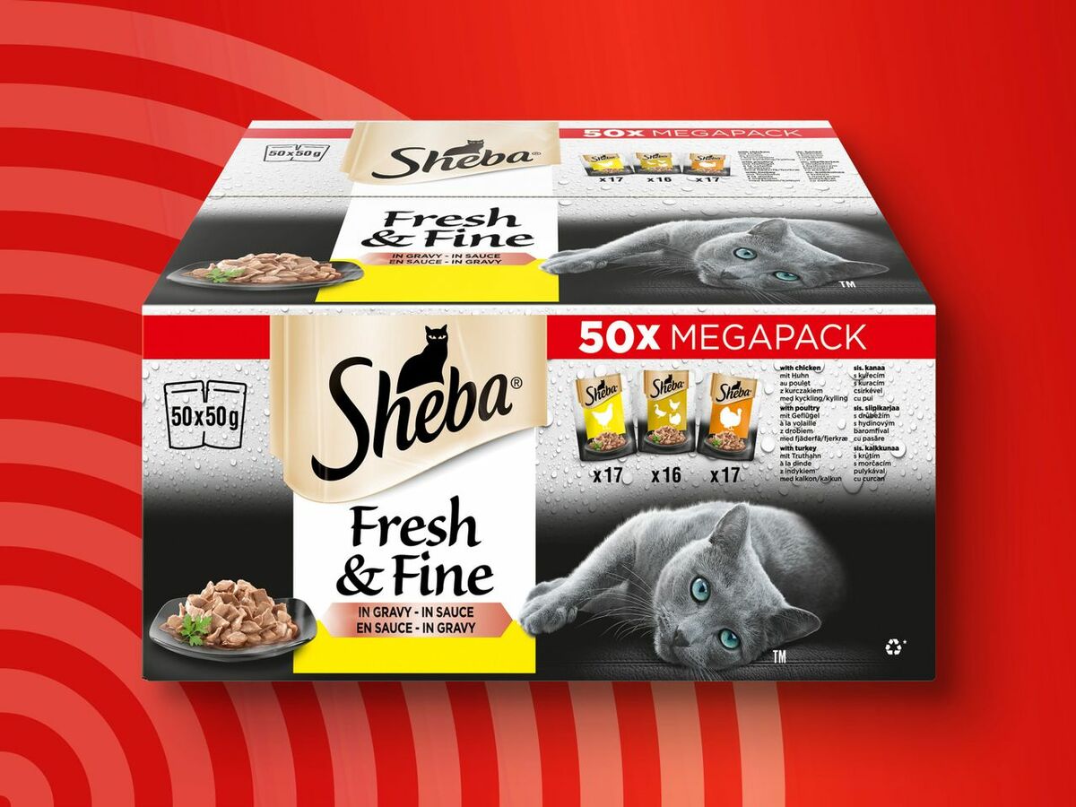 Bild 1 von Sheba Megapack Fresh & Fine in Sauce