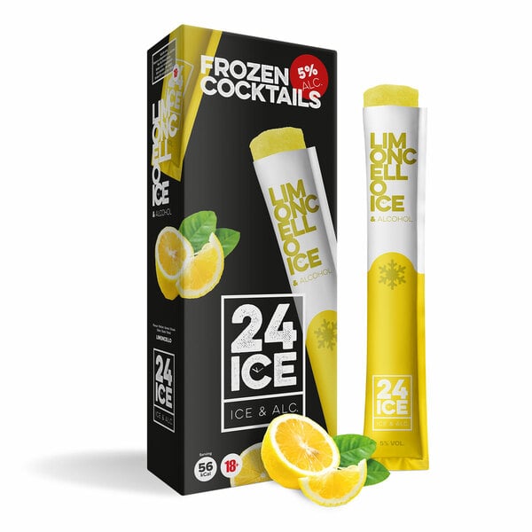 Bild 1 von 24ICE Limoncello Cocktail Wassereis 5,0 % vol 5 x 65 ml