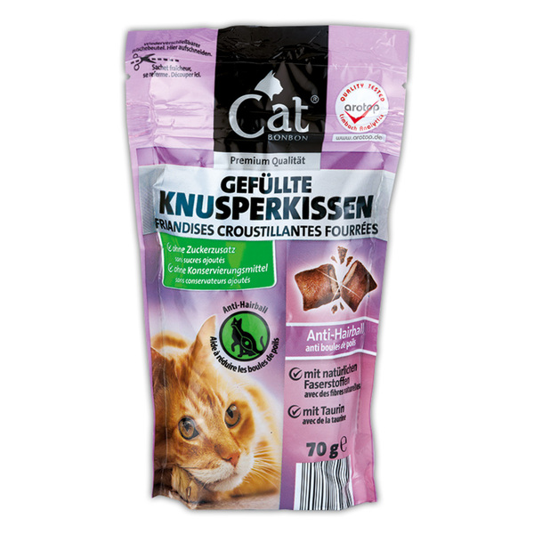 Cat Bonbon Gefüllte Knusperkissen von Norma ansehen!