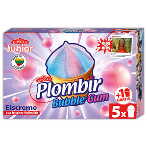 Dovgan Junior Plombir Bubble Gum Eis