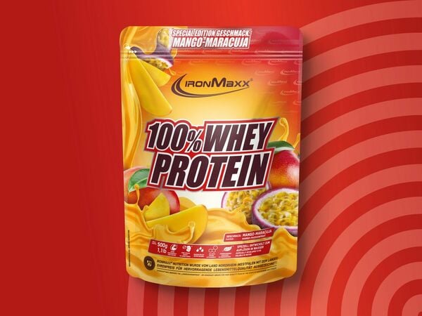 Bild 1 von IronMaxx 100% Whey Protein Mango-Maracuja