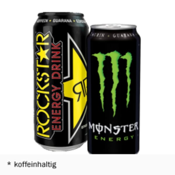 Bild 1 von Monster oder Rockstar Energy Drink