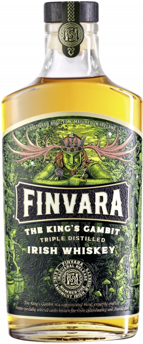 Bild 1 von Finvara The Kings Gambit Irish Whiskey 43% 0,7L