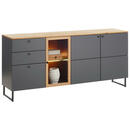 Bild 1 von Valdera SIDEBOARD Grau, Eiche