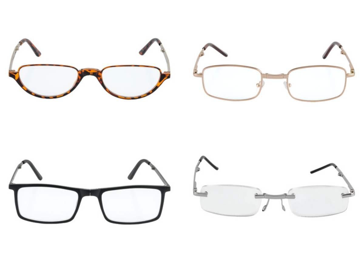 Bild 1 von AURIOL® Lesehilfe, klappbar, mit Hartschalen-Etui