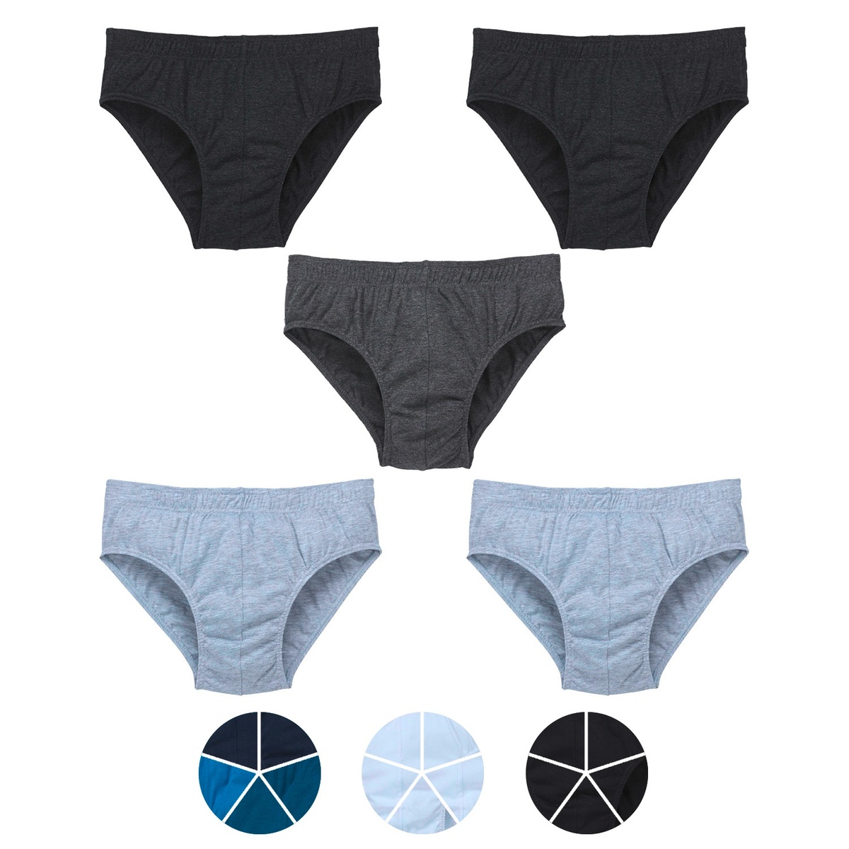 Bild 1 von WATSON´S Herren Slips, 5er-Set