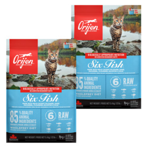 Orijen Six Fish Cat 2x5,4 kg