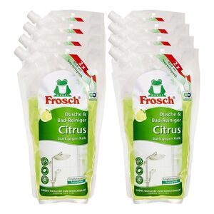 Frosch Dusche- & Bad-Reiniger Citrus 950 ml, 8er Pack