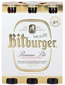 BITBURGER Premium-Pils oder alkoholfreies Radler