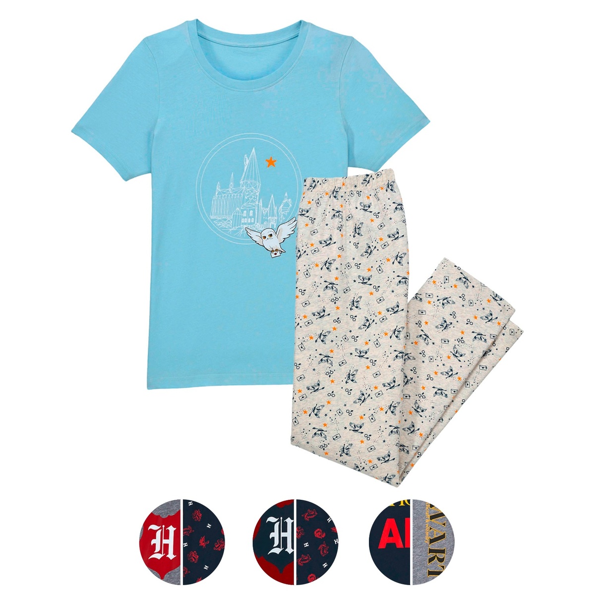Bild 1 von Damen oder Herren Pyjama, 2er-Set