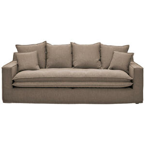 Livetastic DREISITZER-SOFA Braun