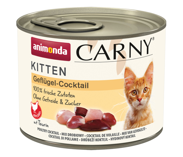 Bild 1 von Animonda Carny Kitten Geflügel Cocktail 12x200 g