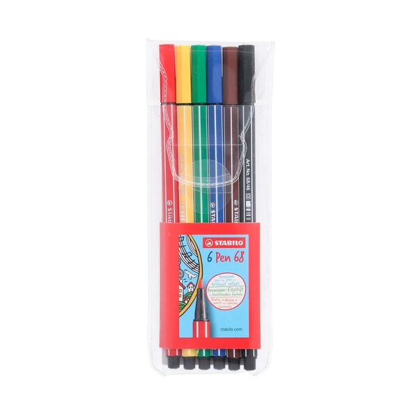 Bild 1 von Stabilo Pen 68 Premium-Filzstift 6er Pack