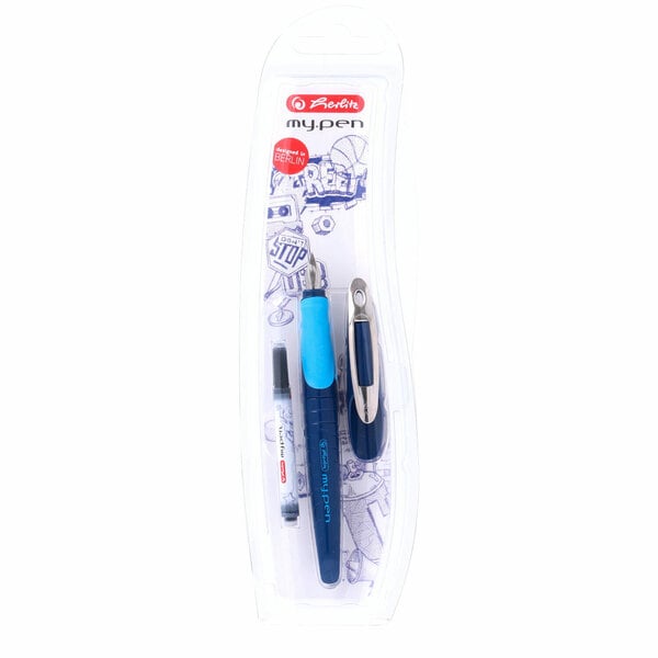 Bild 1 von Herlitz Füllhalter my.pen mit M-Feder RH blau