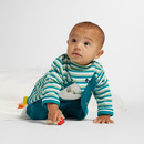 Bild 1 von Baby Set mit Halstuch, Body, Jacke und Wohlfühlhose