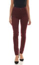 Bild 1 von AjC 5-Pocket-Hose einfarbige Damen Push-Up-Hose Skinny Fit Bordeaux