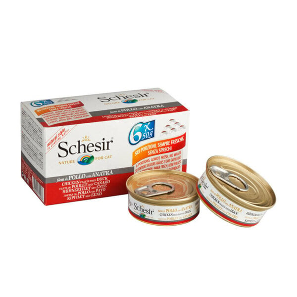 Bild 1 von Schesir 24x50g Natural: Huhn mit Ente