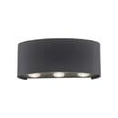 Bild 1 von LED-Wandleuchte Carlo in Anthrazit max. 6,5 Watt Wandlampe