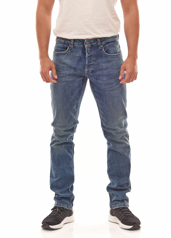 Bild 1 von ONLY & SONS Herren 5-Pocket-Jeans Denim-Hose Onsweft Reg Blau
