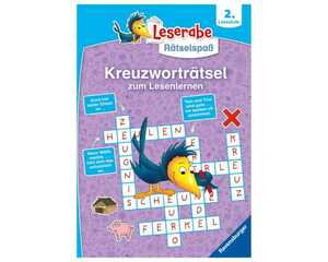 Ravensburger Leserabe Rätselspaß Kreuzworträtsel zum Lesenlernen 2. Lesestufe