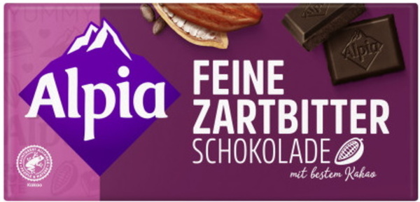 Bild 1 von Alpia Feine Zartbitter 100G