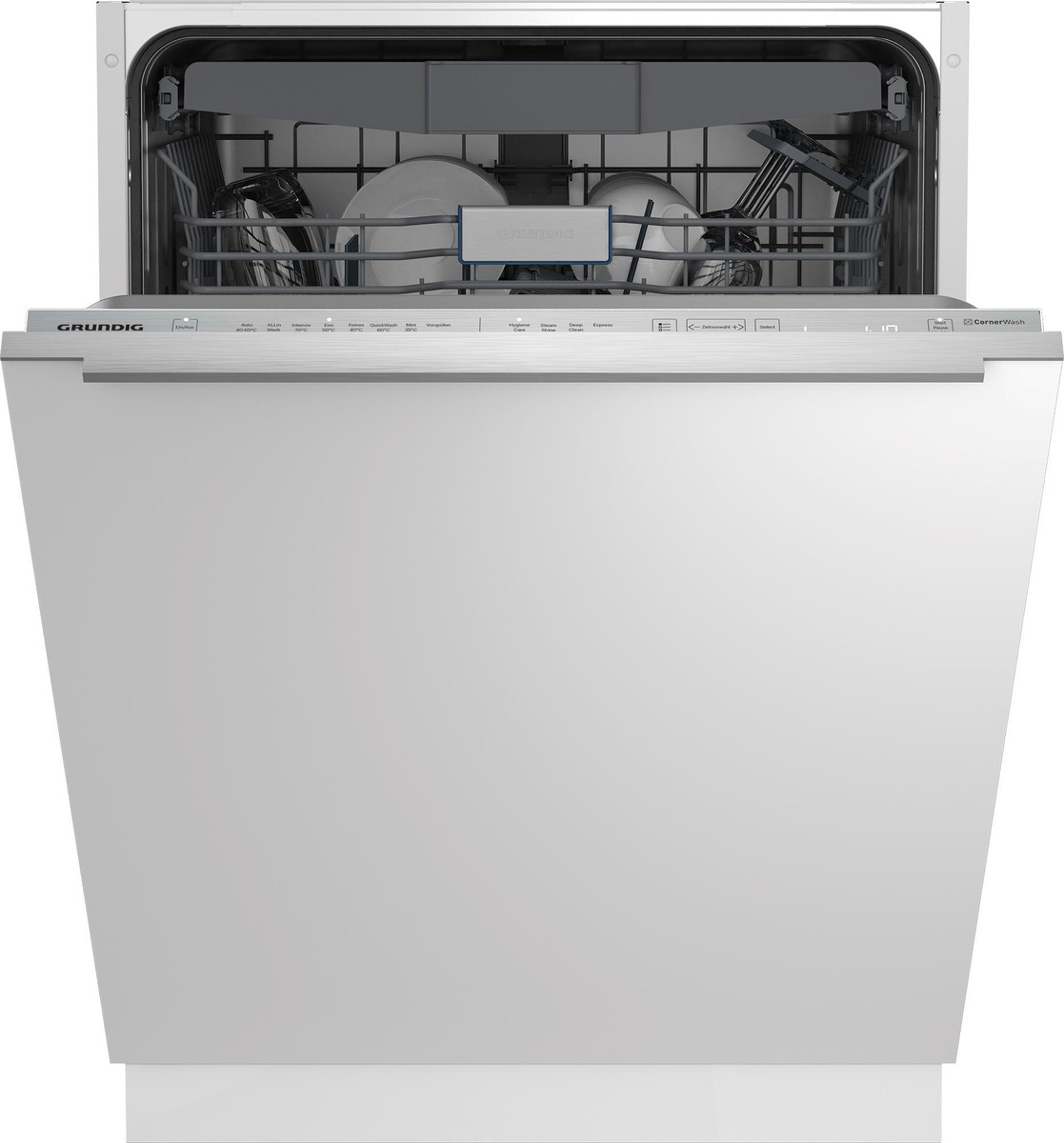 Bild 1 von GRUNDIG GNVP4630B Geschirrspüler (vollintegrierbar, 598 mm breit, 42 dB (A), C)