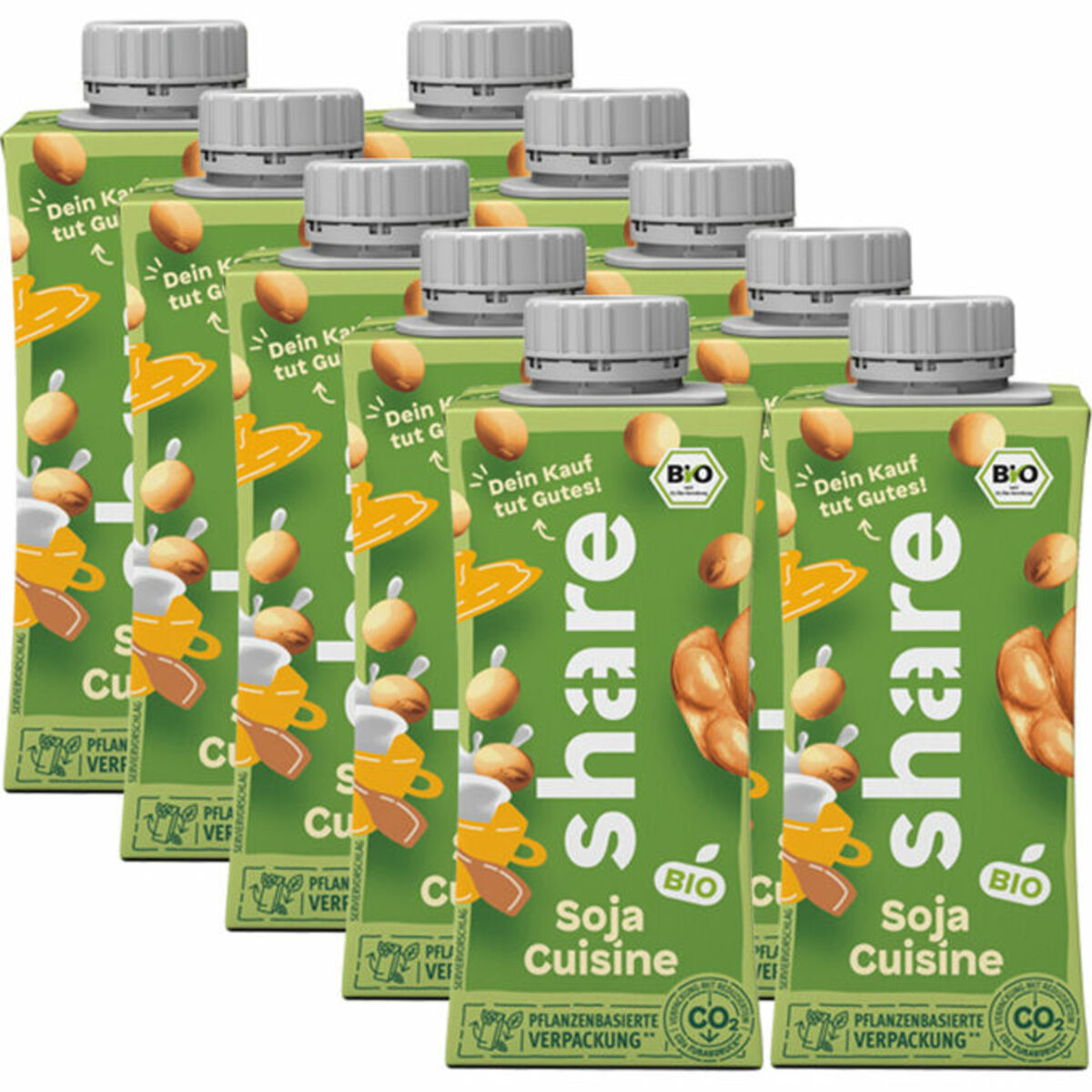 Bild 1 von Share BIO Soja Cuisine, 10er Pack