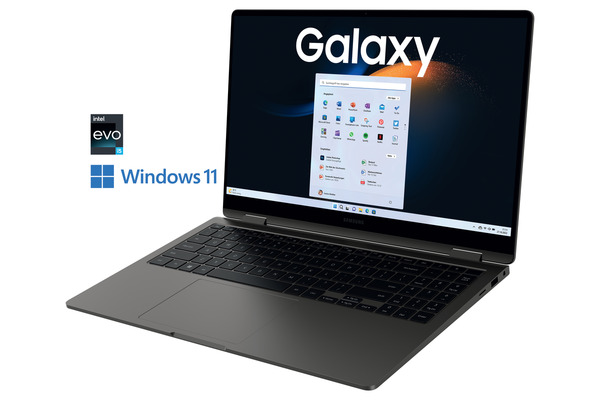 Bild 4 von SAMSUNG Galaxy Book3 360°, Notebook mit 15,6 Zoll Display, Intel® Core™ i5 Prozessor, 8 GB RAM, 512 SSD, Iris® Xe, Graphite