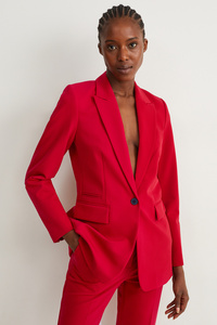 C&A Business-Blazer-Regular Fit, Rot, Größe: 40