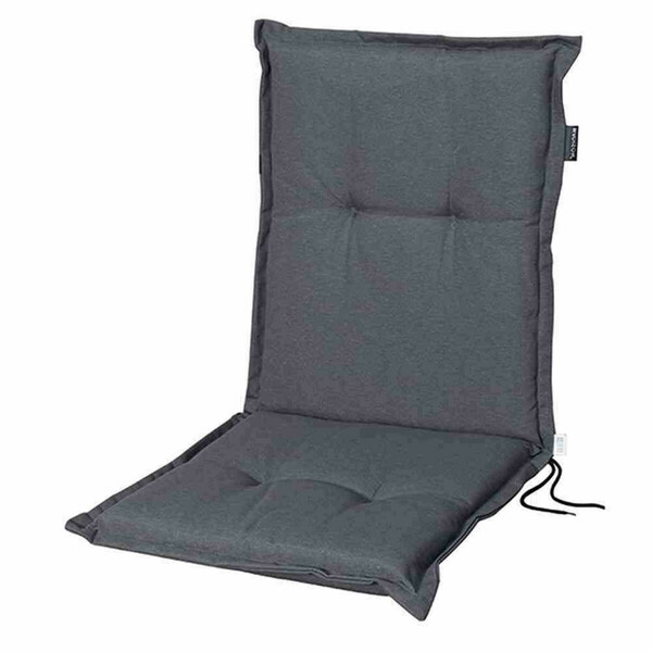 Bild 1 von MADISON Auflage für Sessel niedrig, Panama grau, 75% Baumwolle 25% Polyester