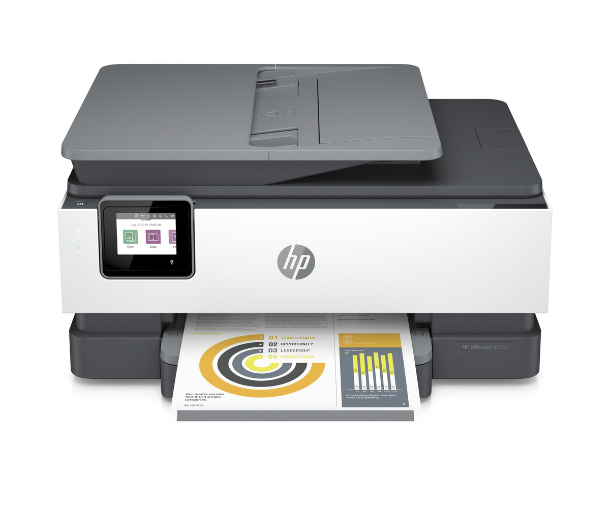 Bild 2 von HP OfficeJet Pro 8022e (Instant Ink) Thermal Inkjet Multifunktionsdrucker WLAN Netzwerkfähig