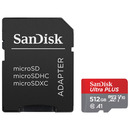 Bild 3 von SANDISK Ultra® PLUS microSDXC™‐UHS‐I‐Karte, Micro-SDXC Speicherkarte, 512 GB, 160 MB/s