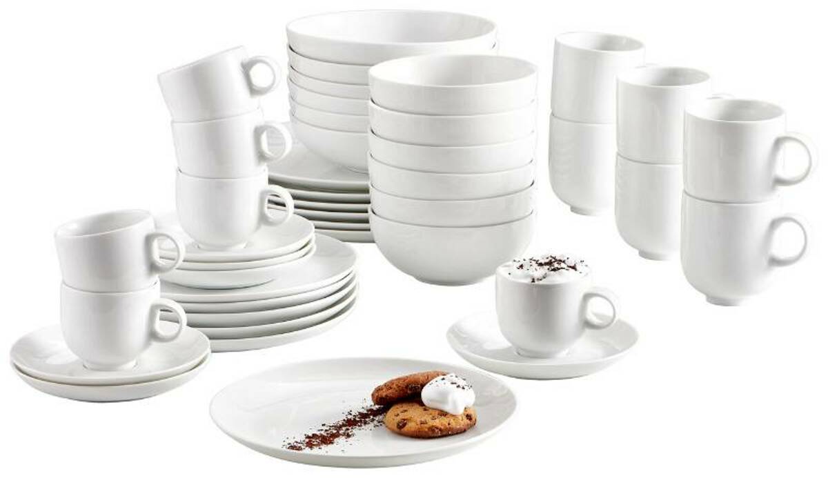 Bild 1 von Lafer Kombiserive 42-tlg. LAFER PURE, Keramik