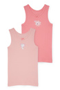 Bild 1 von C&A Multipack 2er-Peppa Wutz-Singlet, Pink, Größe: 98-104