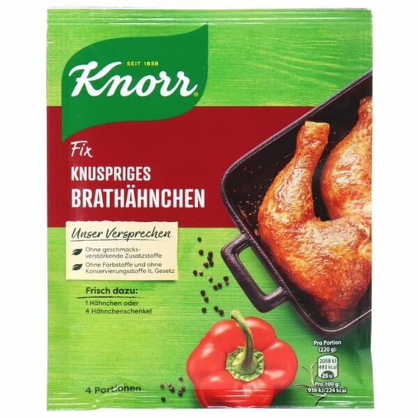 Bild 1 von Knorr 5 x Fix Brathähnchen