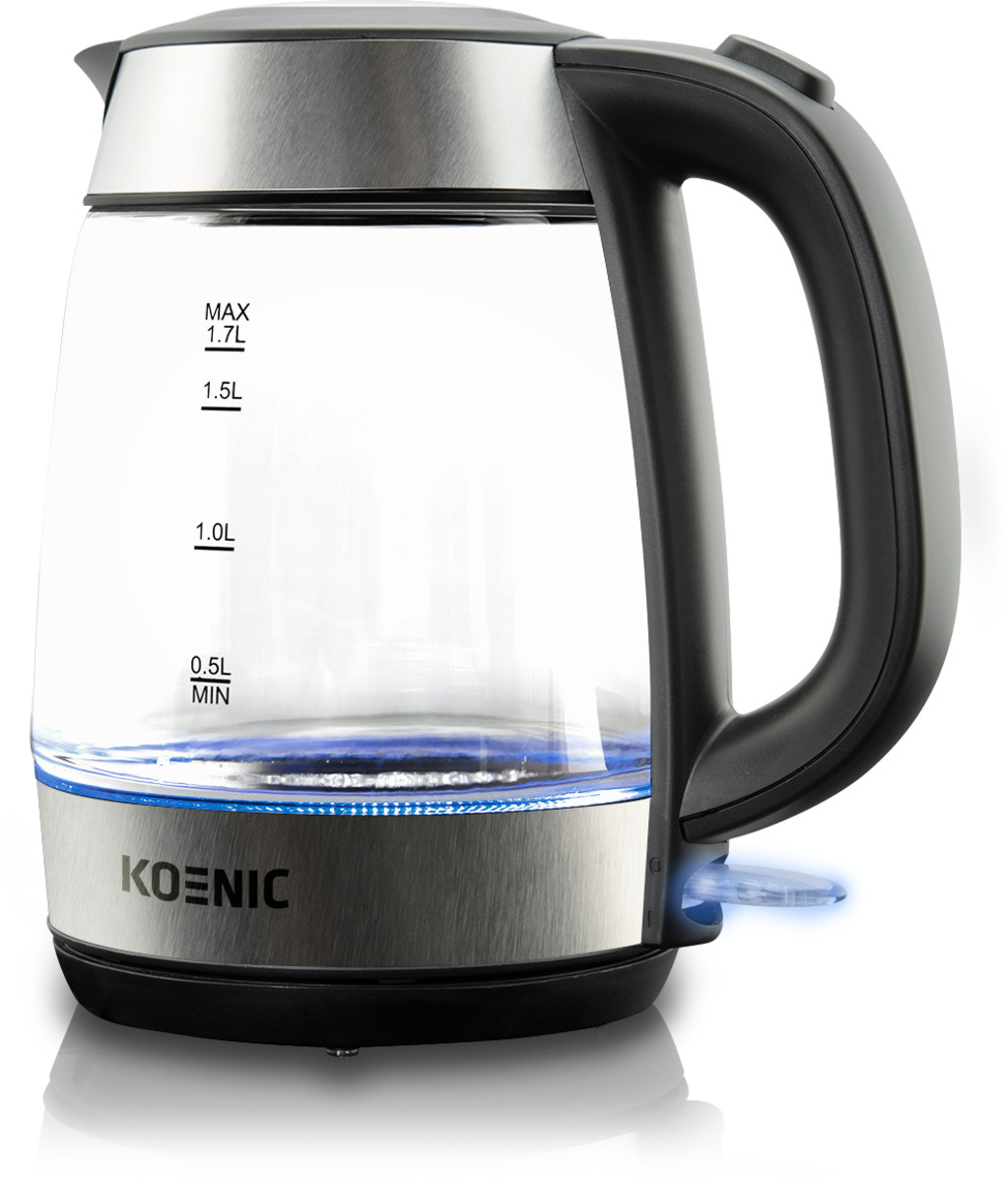 Bild 1 von KOENIC KWK 2220 Wasserkocher, Edelstahl/Weiß