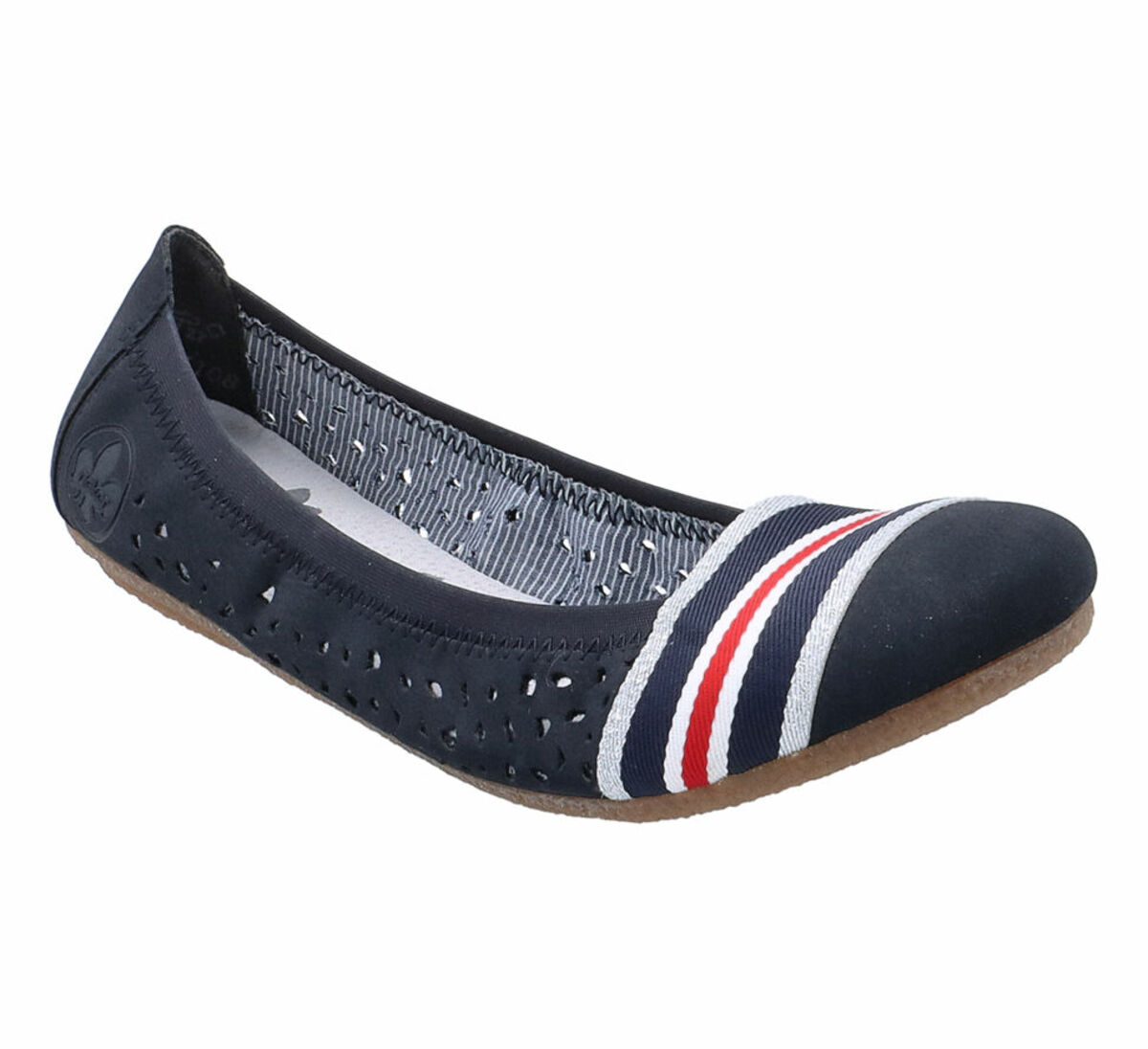 Rieker Ballerina Pumps, Business Schuh in schlichter Eleganz, Softes