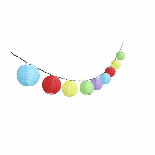 Bild 1 von SIENA GARDEN Solar-Lichterkette 10er multicolor, Gesamtlänge: 4,8m