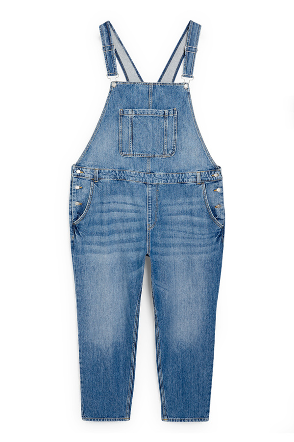 Bild 1 von C&A CLOCKHOUSE-Jeans-Latzhose, Blau, Größe: 56