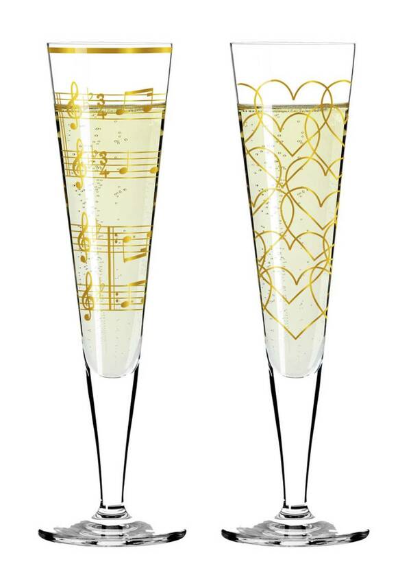 Bild 1 von Ritzenhoff Champagnerglas 2er-Set JUBILEE, Glas