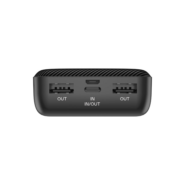 Bild 3 von REALPOWER PB-10000 SE Powerbank 10.000 mAh Black Carbon