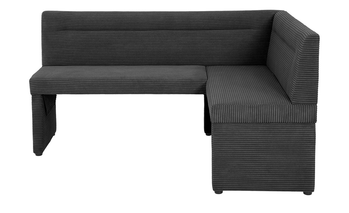 Bild 1 von Eckbank  Fabia grau Maße (cm): B: 168 H: 86 T: 128 Hocker & Bänke