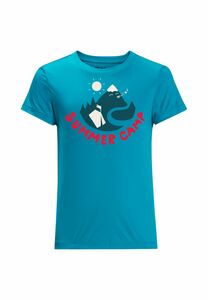 Jack Wolfskin Summer Camp T-Shirt Kids Funktionsshirt Kinder 128 everest blue everest blue