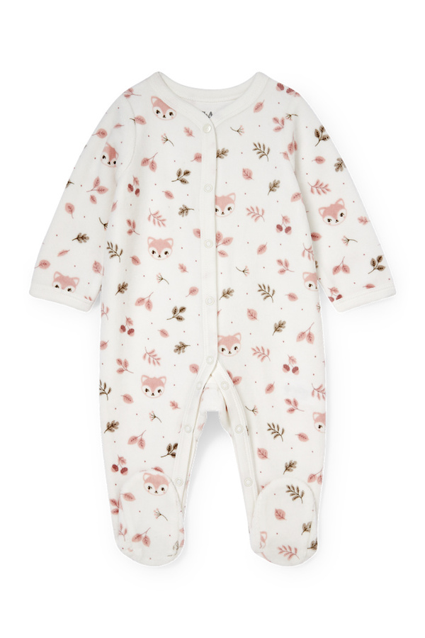 Bild 1 von C&A Baby-Schlafanzug, Weiß, Größe: 56
