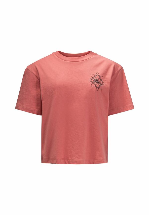 Bild 1 von Jack Wolfskin Teen Mosaic T-Shirt Girls Nachhaltiges T-Shirt Kinder 176 faded rose faded rose