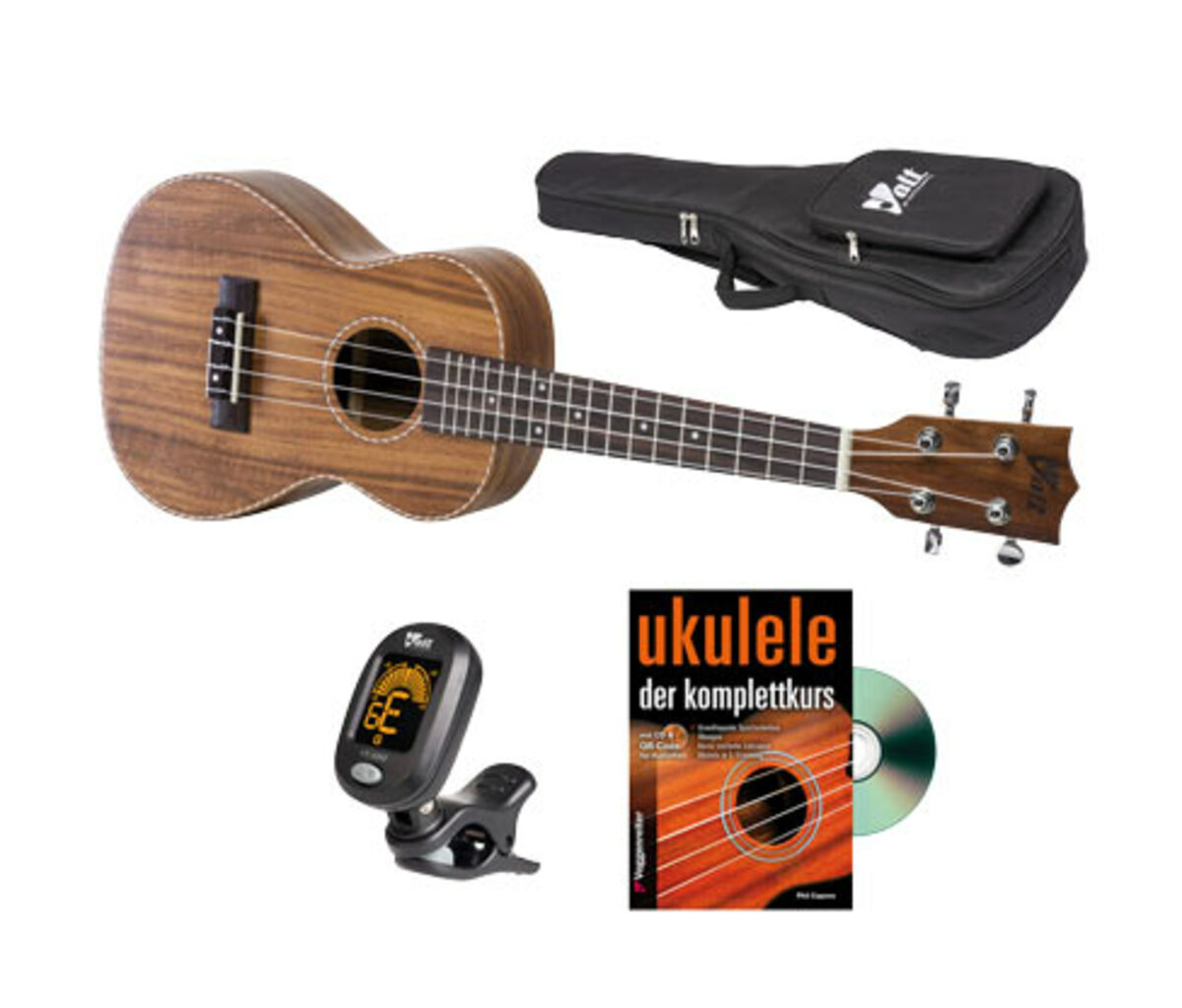 Bild 1 von Voggenreiter VOLT Concerto-Ukulelen-Set »Milano«